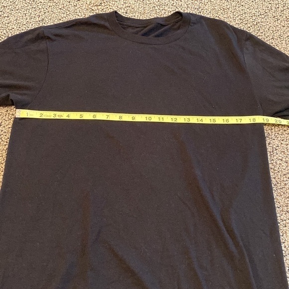 Official Starbucks Employee Shirt Black w/ Logo on Sleeve Size Medium/Large- EUC - Picture 3 of 4